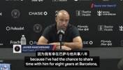 小马哥：我们的对手崇拜梅西是很正常的，梅西比肩乔丹和纳达尔~