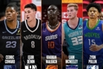 NBA夏联二阵：科沃德、杰明、马卢阿奇、麦克尼利、锡安&middot;普林